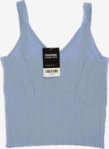 Monki Top & Shirt in S in Blue: front