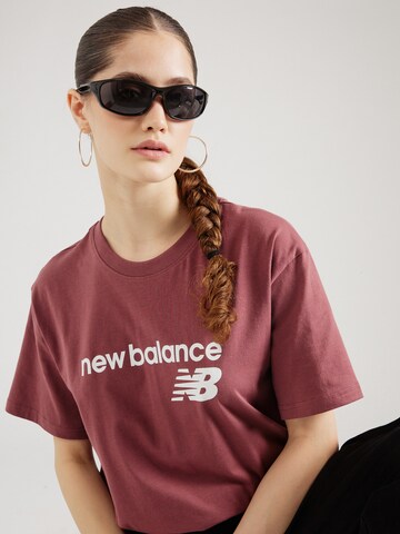 rožinė new balance Marškinėliai