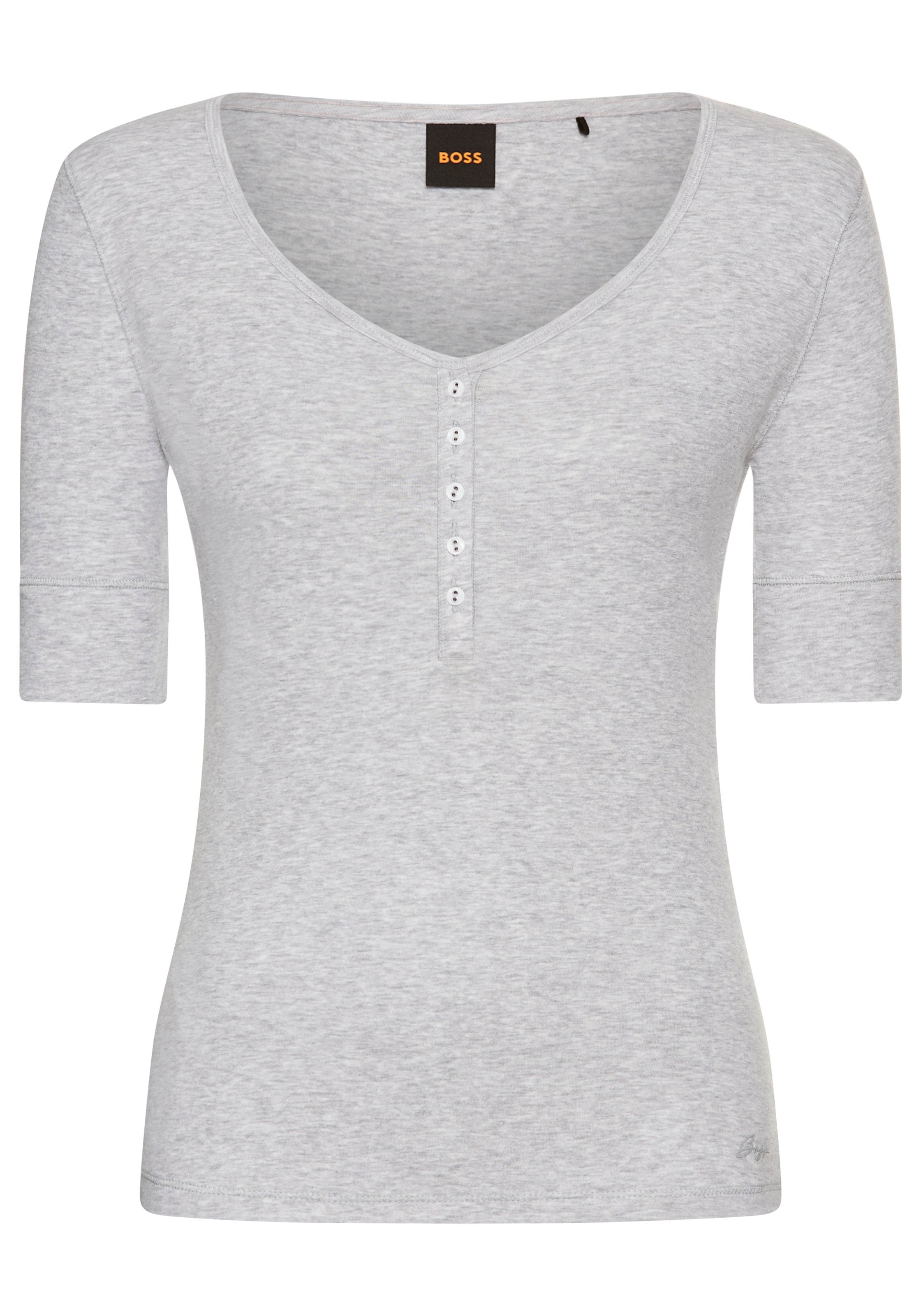 BOSS Shirt in Grau: Vorderseite