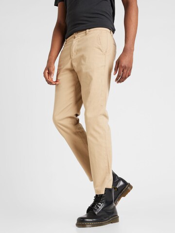 Regular Pantalon chino 'EDGE' Only & Sons en beige : devant