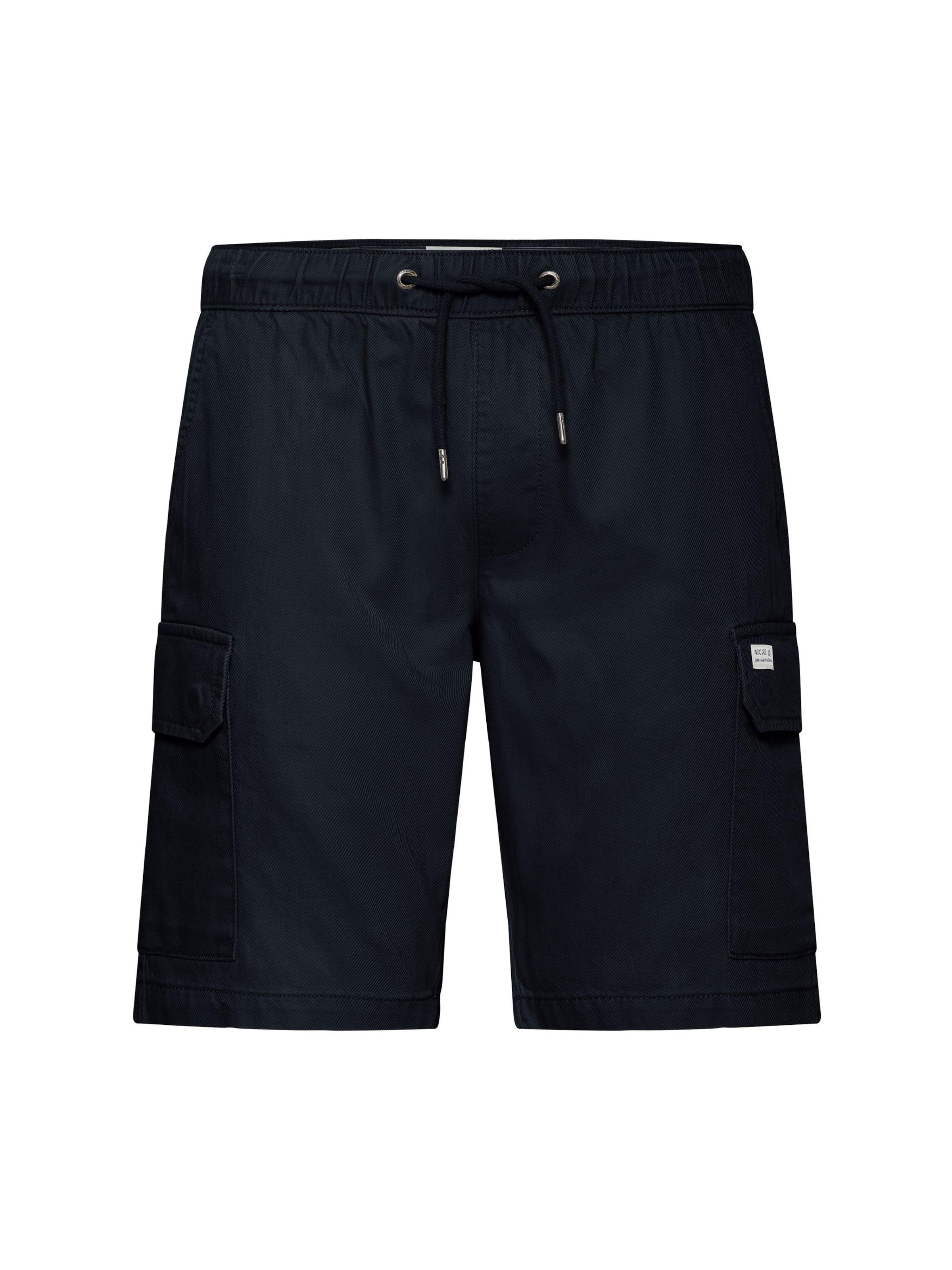Regular Pantalon cargo ' IDZarwyn ' INDICODE JEANS en noir : devant