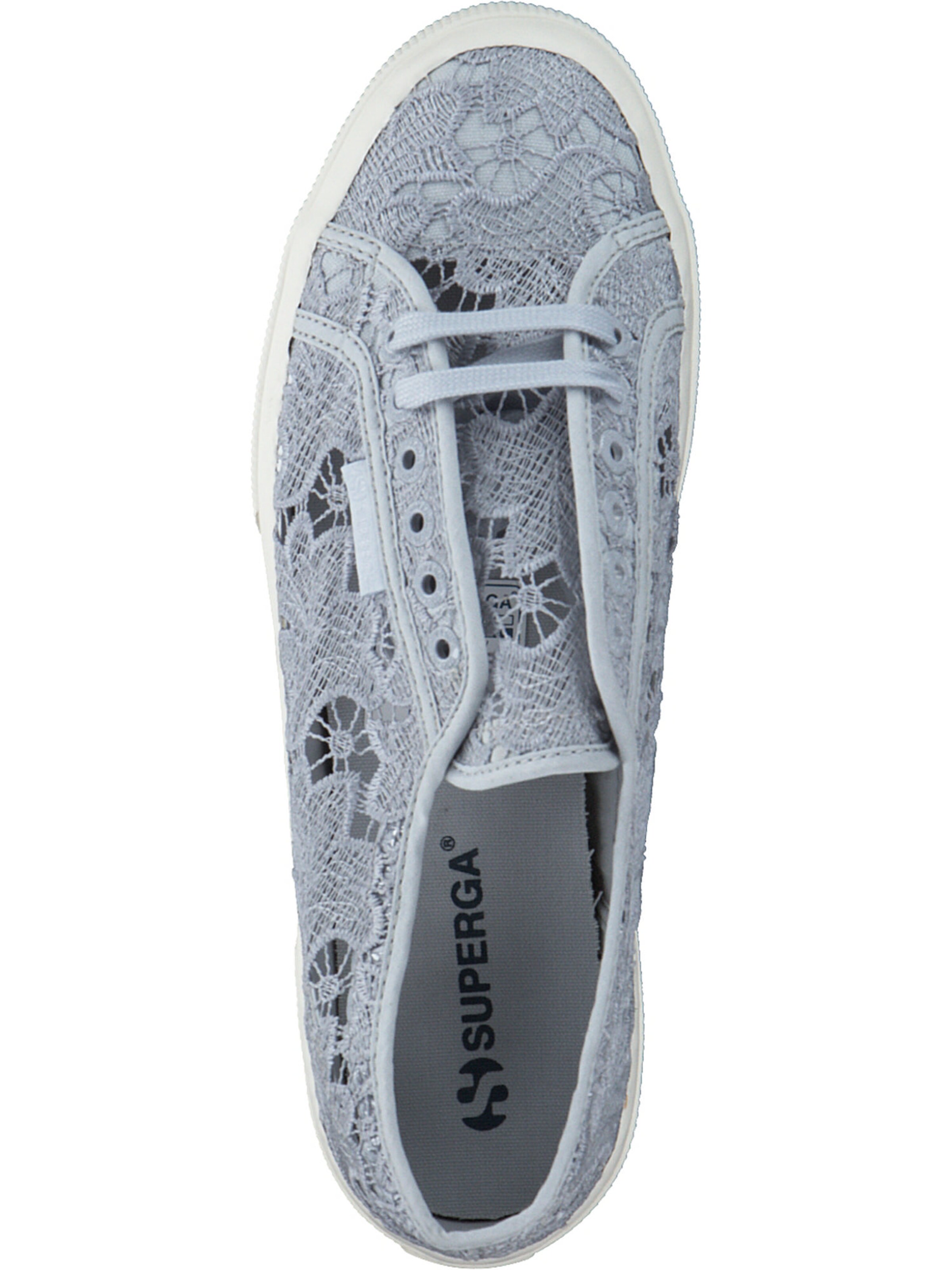 SUPERGA Sneaker 'Macrame' in Grau