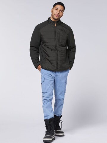 CHIEMSEE Athletic Jacket ' im gesteppten Puffer-Design ' in Black