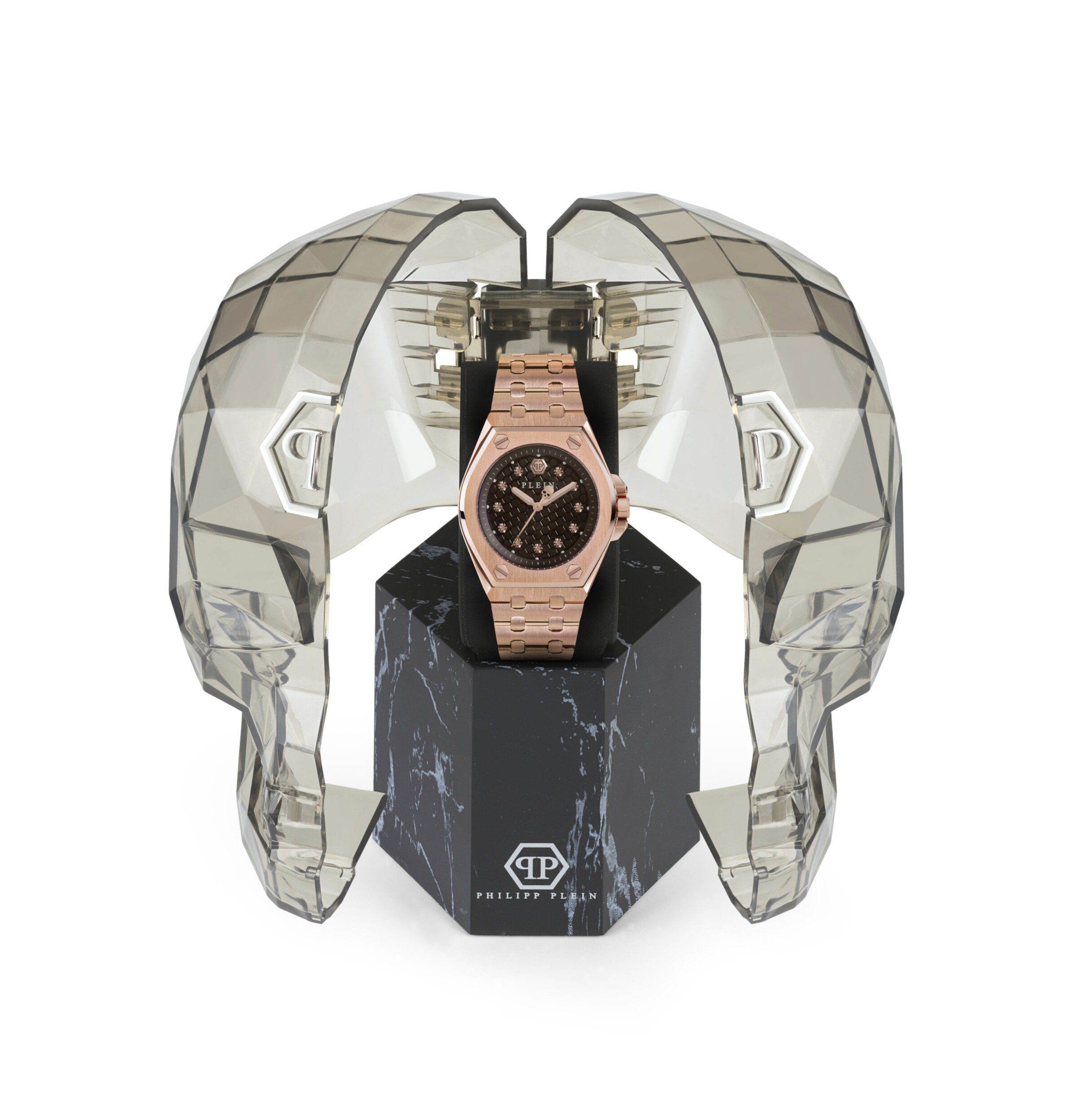 Orologio analogico 'Extreme Lady' di Philipp Plein Watches in rosa