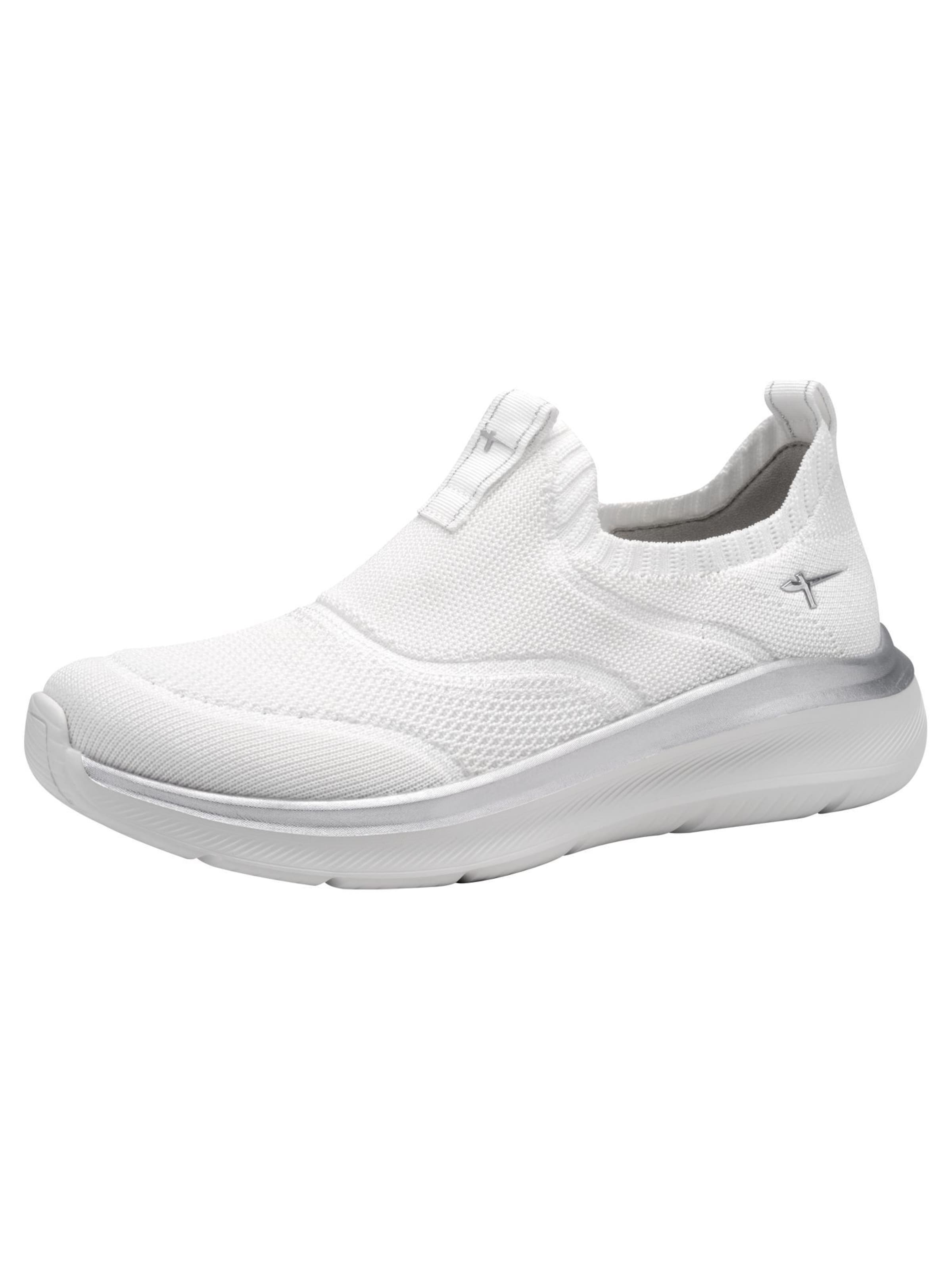 Tamaris Slip-on in White: front