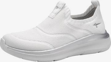 Slip on Tamaris en blanc : devant