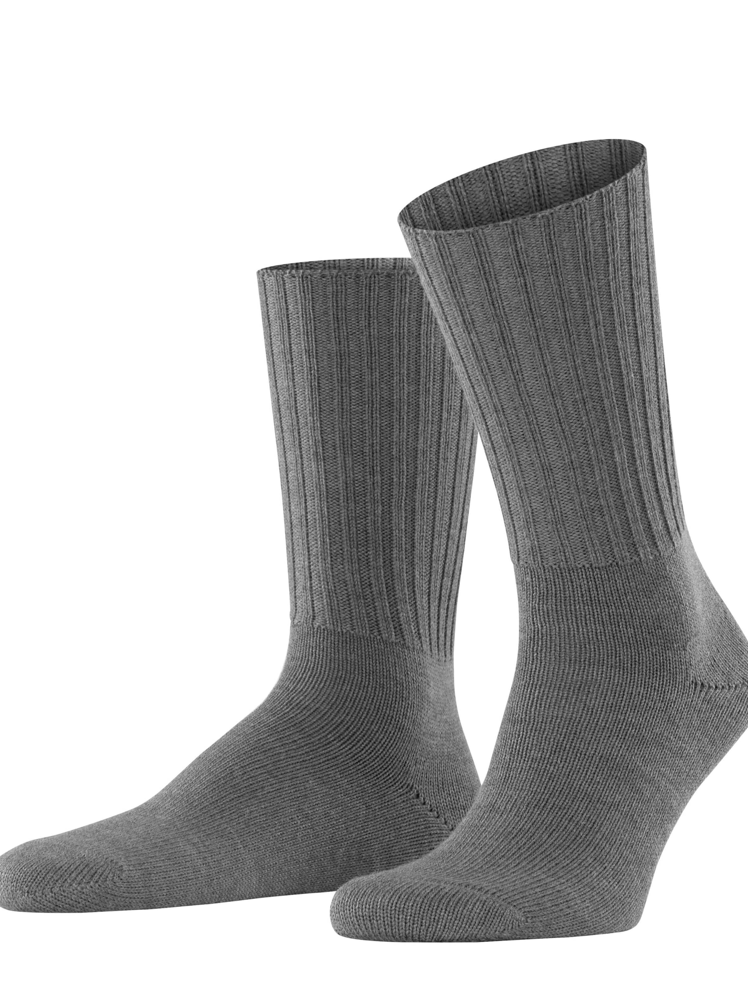 FALKE Socken 'Nelson'‌ in Grau: Vorderseite