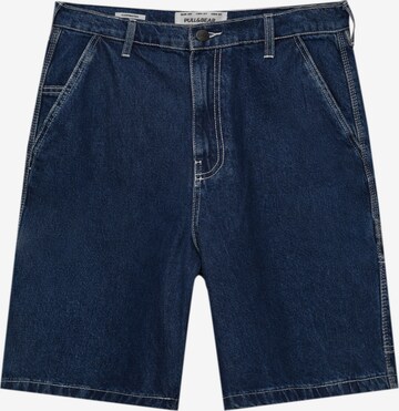 Pull&Bear Shorts in Blau: predná strana