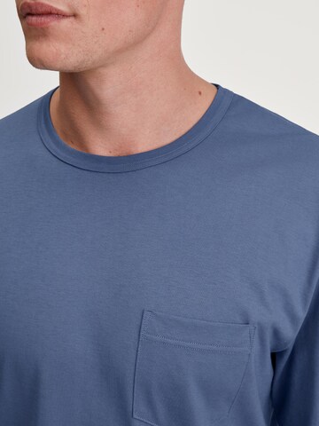 CALIDA Pyjama lang 'Relax Imprint'‌‌‌‌‌‌‌ in Blau