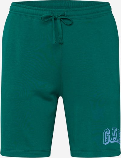 Pantaloni GAP pe albastru regal / verde pin, Vizualizare produs