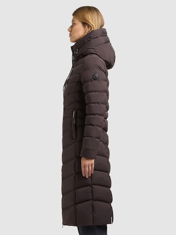 khujo Wintermantel 'Ingram6' in Lila