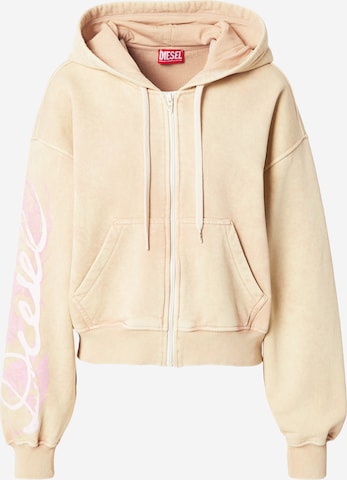DIESEL Collegetakki 'F-ELYCY' värissä beige: etupuoli