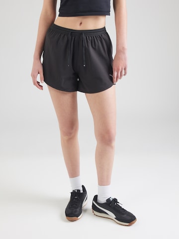 PUMA Regular Sports trousers 'ULTRAWEAVE' in Black: front