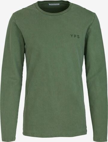 Young Poets Shirt 'Lio' in Groen: voorkant