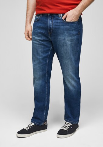 s.Oliver BLACK LABEL Regular Jeans 'Casby' in Blau: predná strana