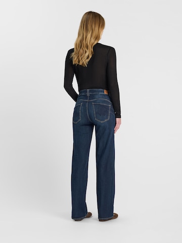 Wide Leg Jean Le Temps Des Cerises en bleu