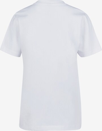 T-Shirt 'Tänzerin bunt' F4NT4STIC en blanc
