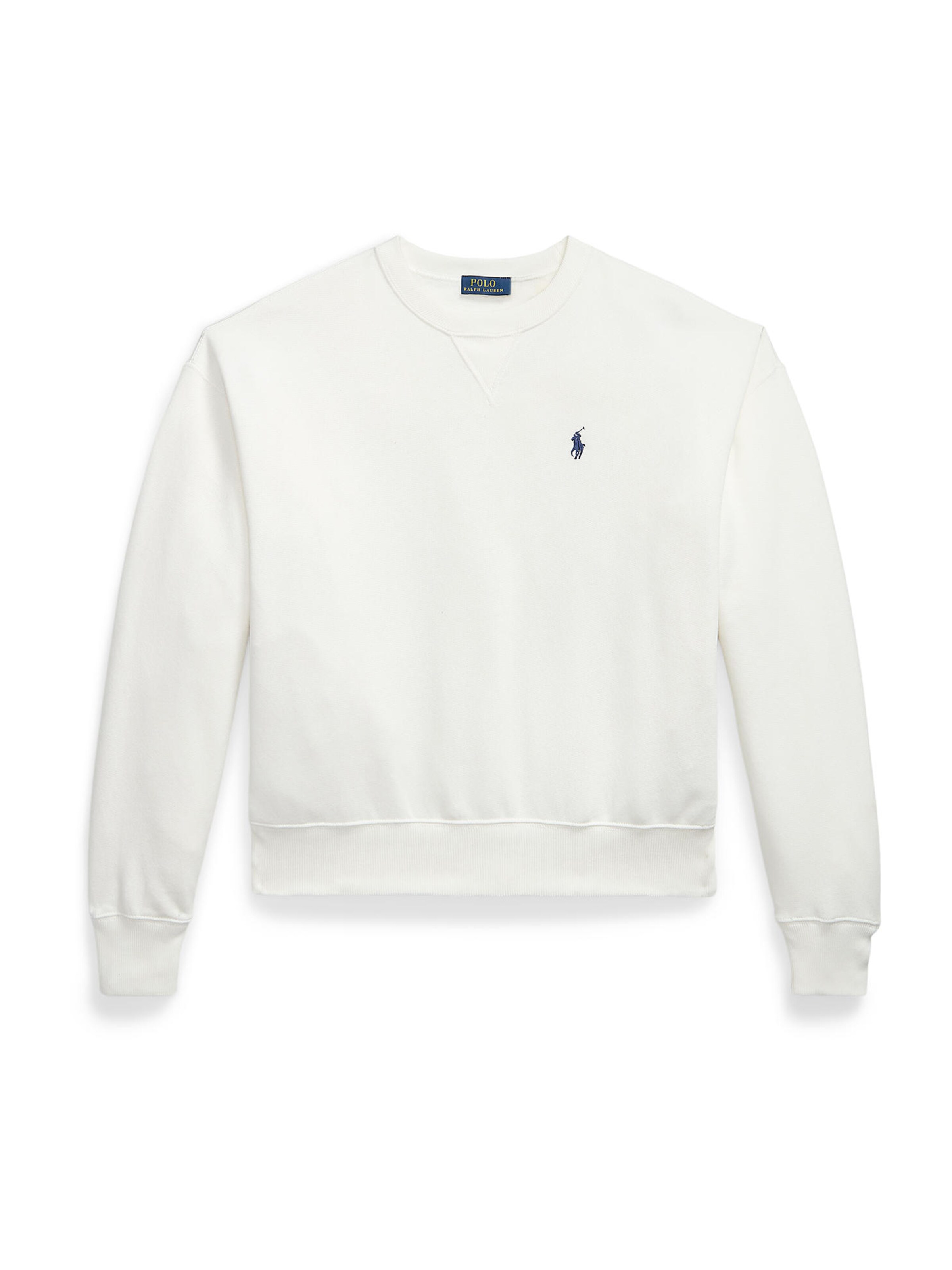 Polo Ralph Lauren Sweatshirt in Weiß: Vorderseite