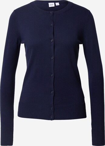 GAP Strickjacke 'CARDI' in Blau: predná strana