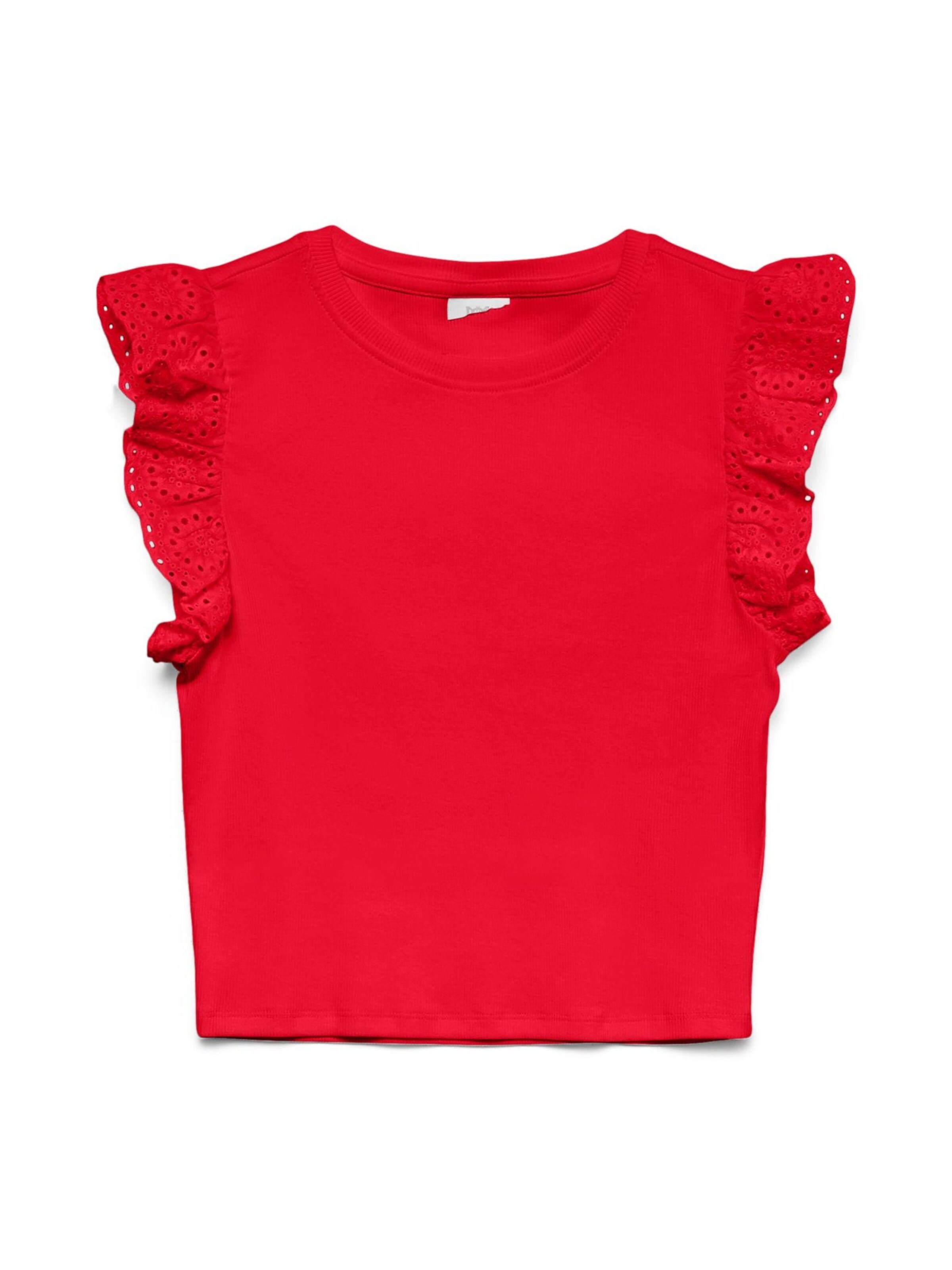 VERO MODA Top 'VMSilje' in Red: front