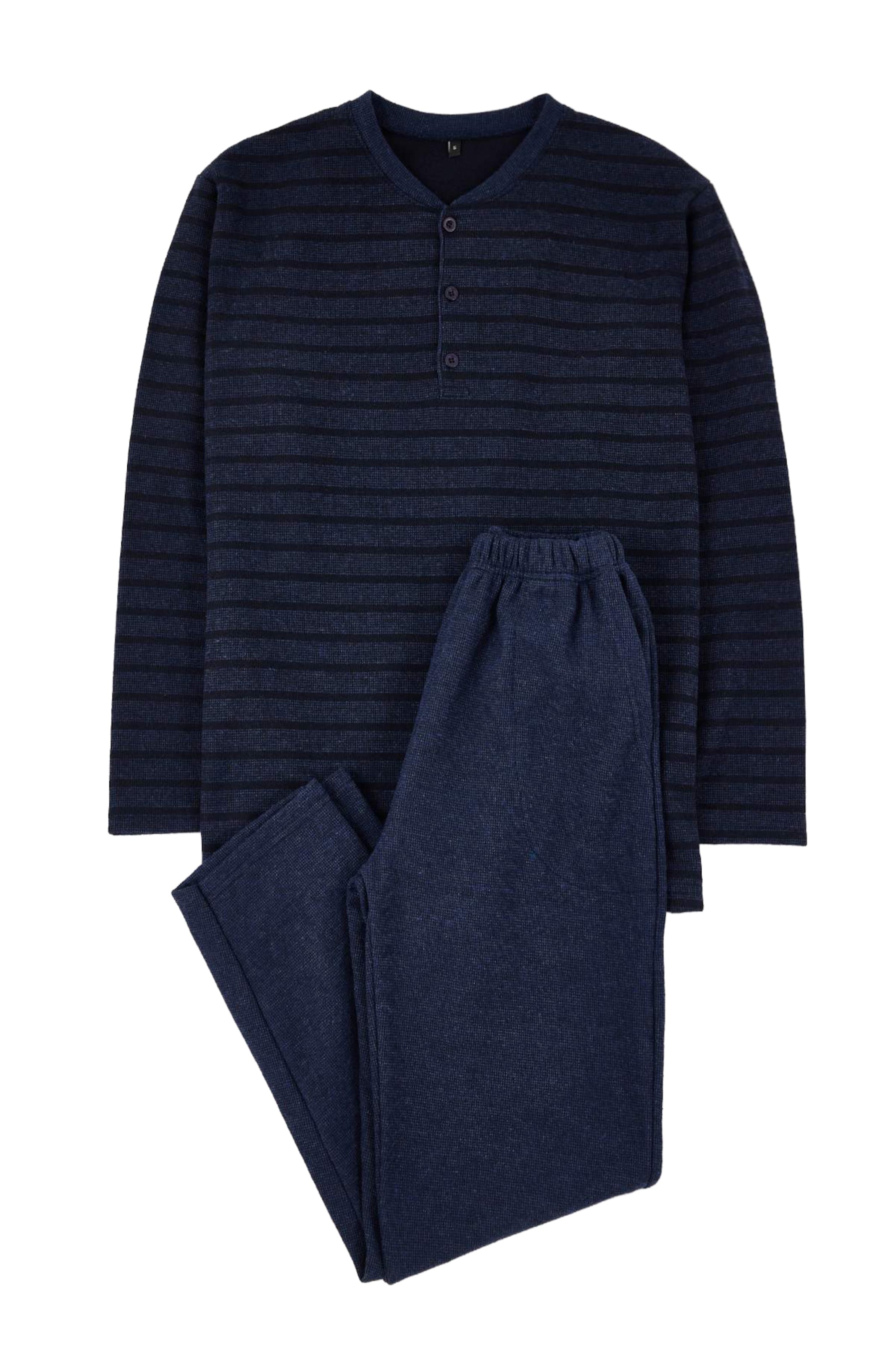 Trendyol Long Pajamas in Blue: front