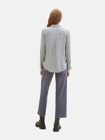 TOM TAILOR Blouse in Grey