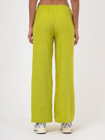 FRESHLIONS Wide Leg Hose 'Livia' in Grün