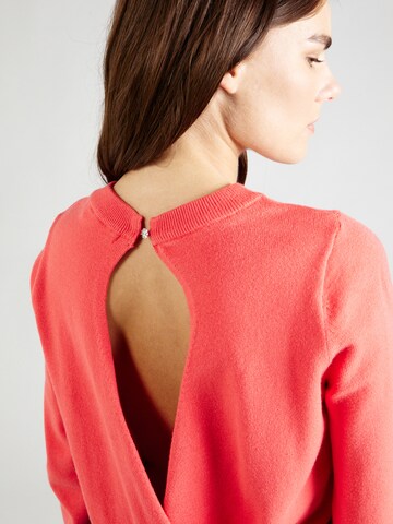 VERO MODA Sweater 'HOLLY KARIS' in Red