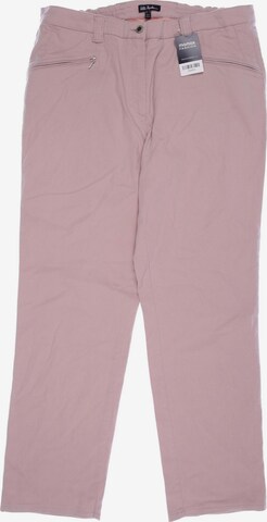 Ulla Popken Pants in 4XL in Pink: front