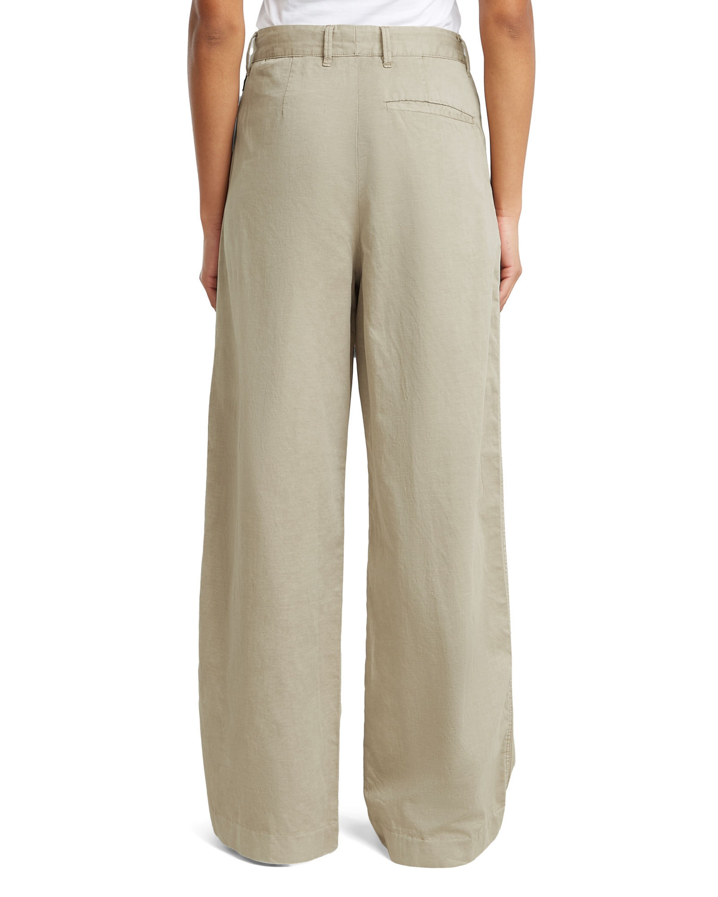 G-STAR Wide leg Pleat-front trousers in Beige