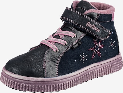 Be Mega Sneakers 'TEX' in Navy / Light pink, Item view