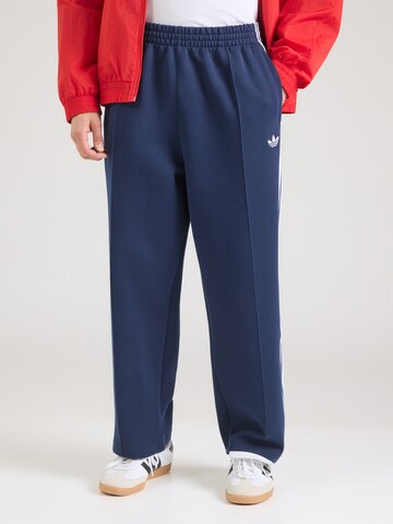 Loosefit Pantalon 'Adicolor Spacer' ADIDAS ORIGINALS en bleu : devant
