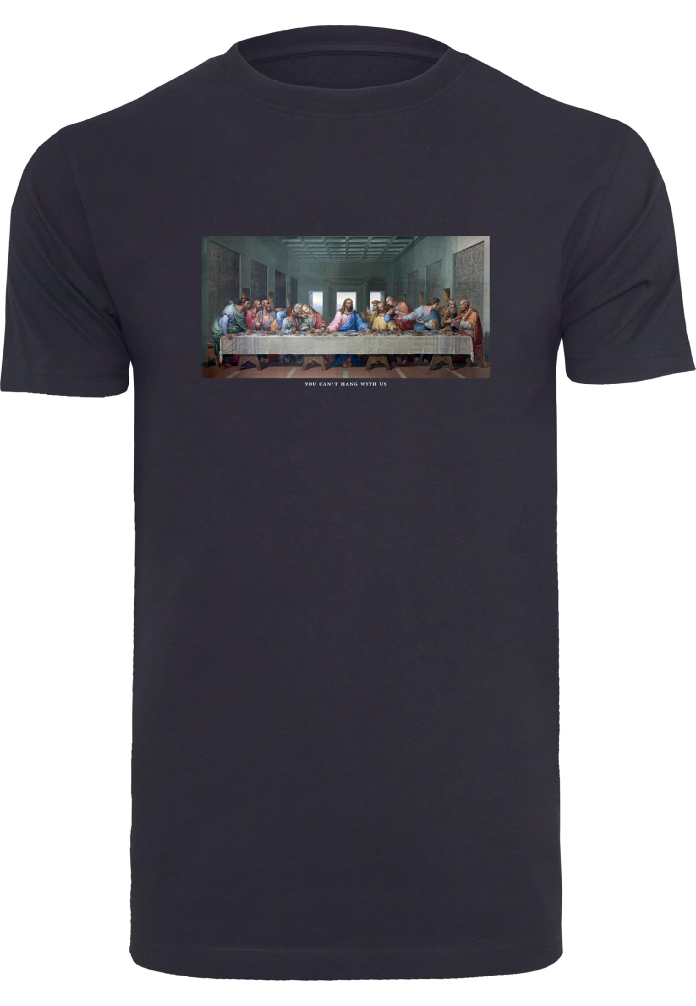 MT Men T-Shirt  'Can't Hang With Us' in Blau: Vorderseite