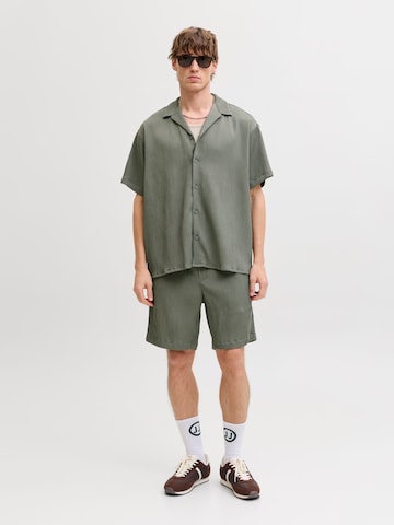 JACK & JONES - regular Pantalón 'JPSTJaiden Harrison' en verde