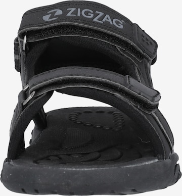 ZigZag Open schoenen 'Nung' in Zwart
