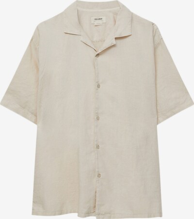 Pull&Bear Button Up Shirt in Beige, Item view