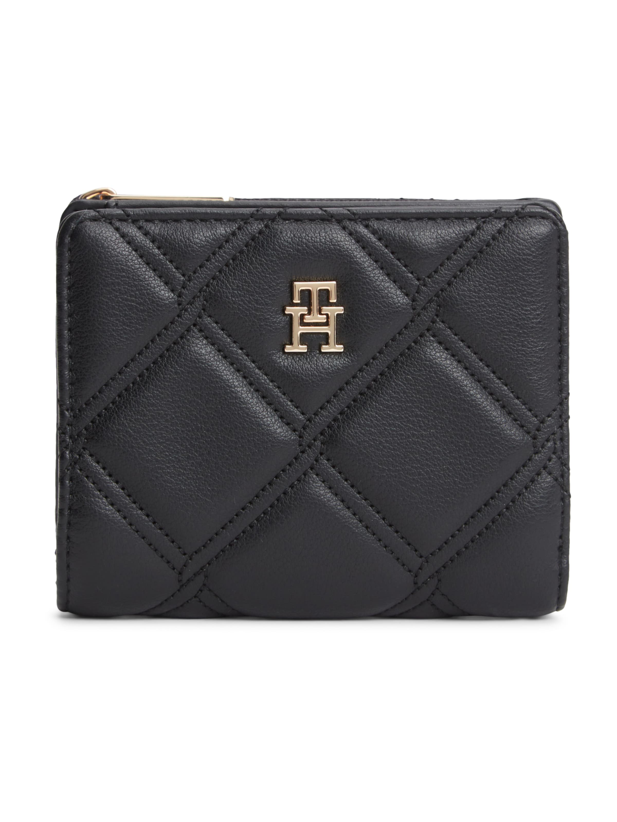 Porte-monnaies TOMMY HILFIGER en noir : devant