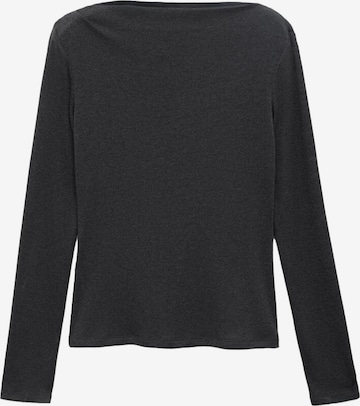 T-shirt 'LILOBAR' MANGO en gris : devant