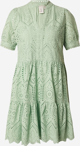 zaļš YAS Kleita 'YASHOLI': no priekšpuses