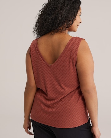 WE Fashion Топ в червено