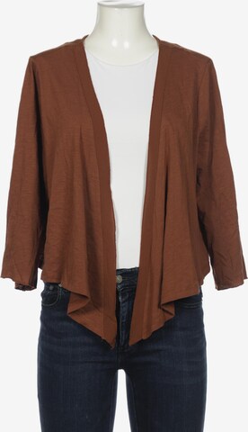 SHEEGO Sweater & Cardigan in XXL in Brown: front