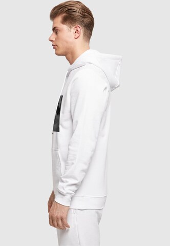Mister Tee Plus Size Sweatshirt 'Passion Rose' in Weiß