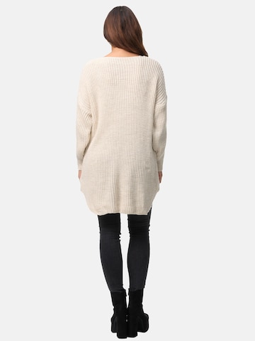 Elara Pullover i beige