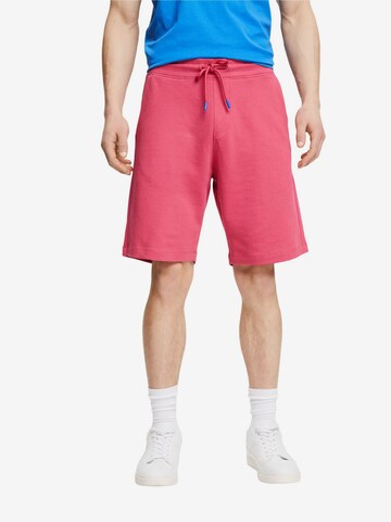 ESPRIT Regular Pants in Pink: front