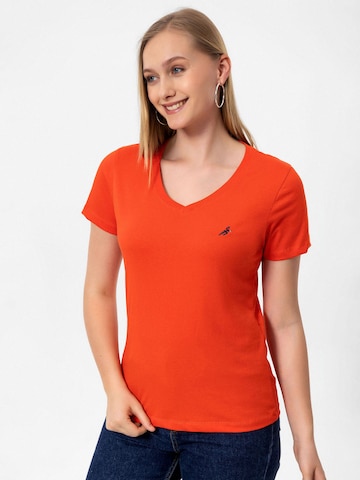 Moxx Paris - Camisa em vermelho: frente