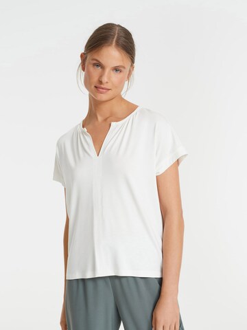 OPUS Blouse in Wit: voorkant