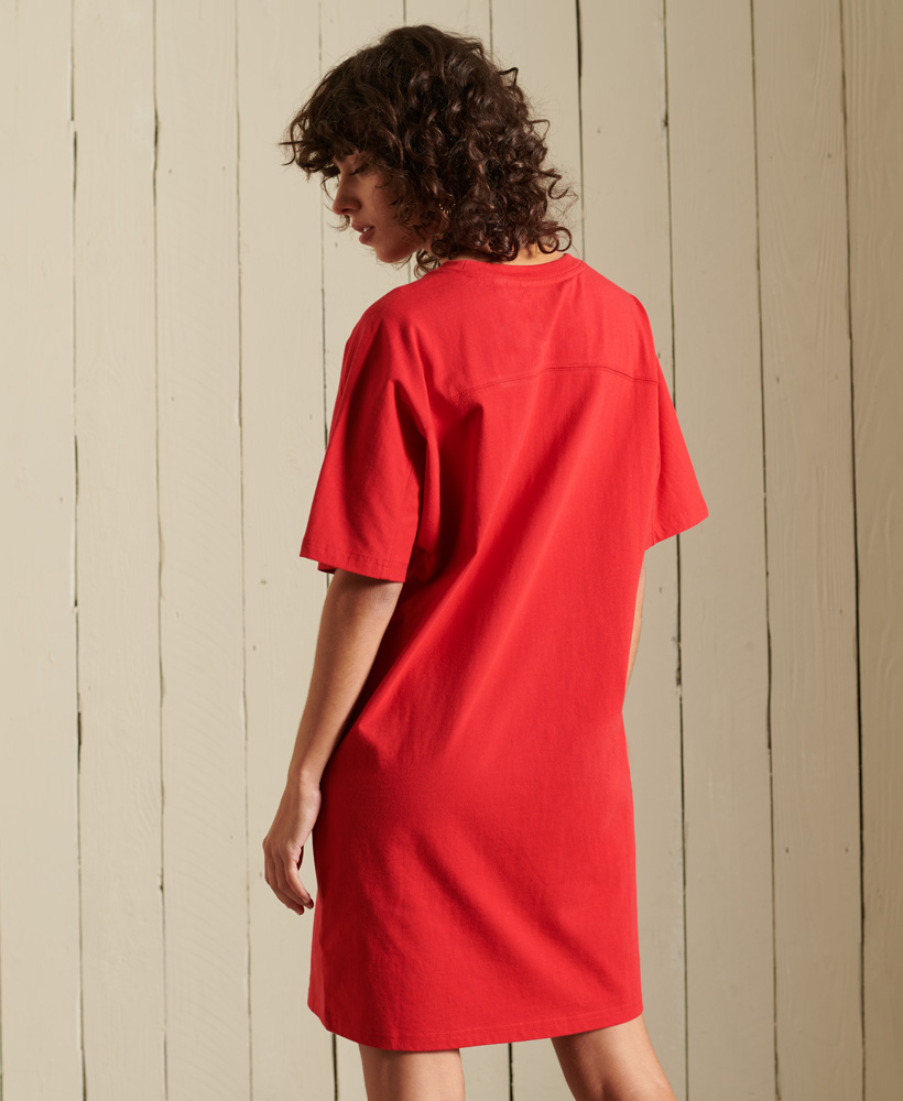 Superdry Kleid in Rot 