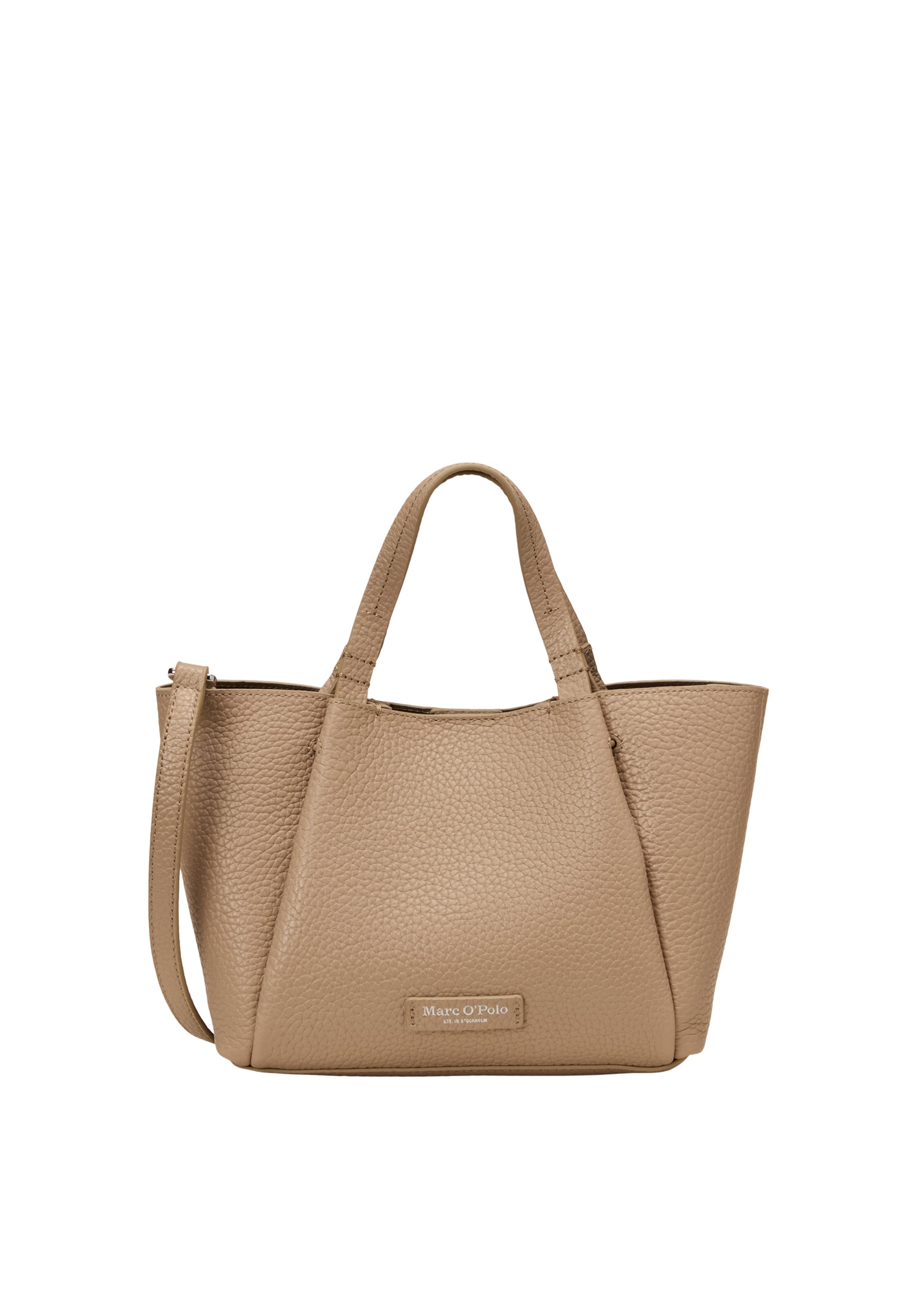 Marc O'Polo Schoudertas in Bruin: voorkant
