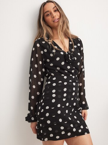 NA-KD Dress in Black: front