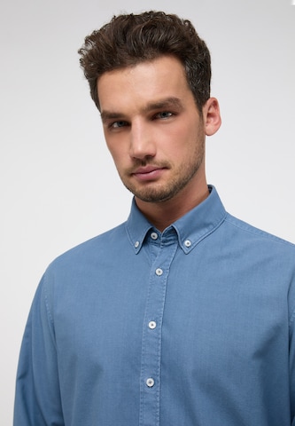ETERNA Regular fit Overhemd 'Even' in Blauw